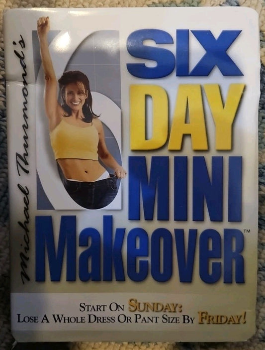 Six Day Mini Makeover (DVD) Tested. Minor Cover Wear