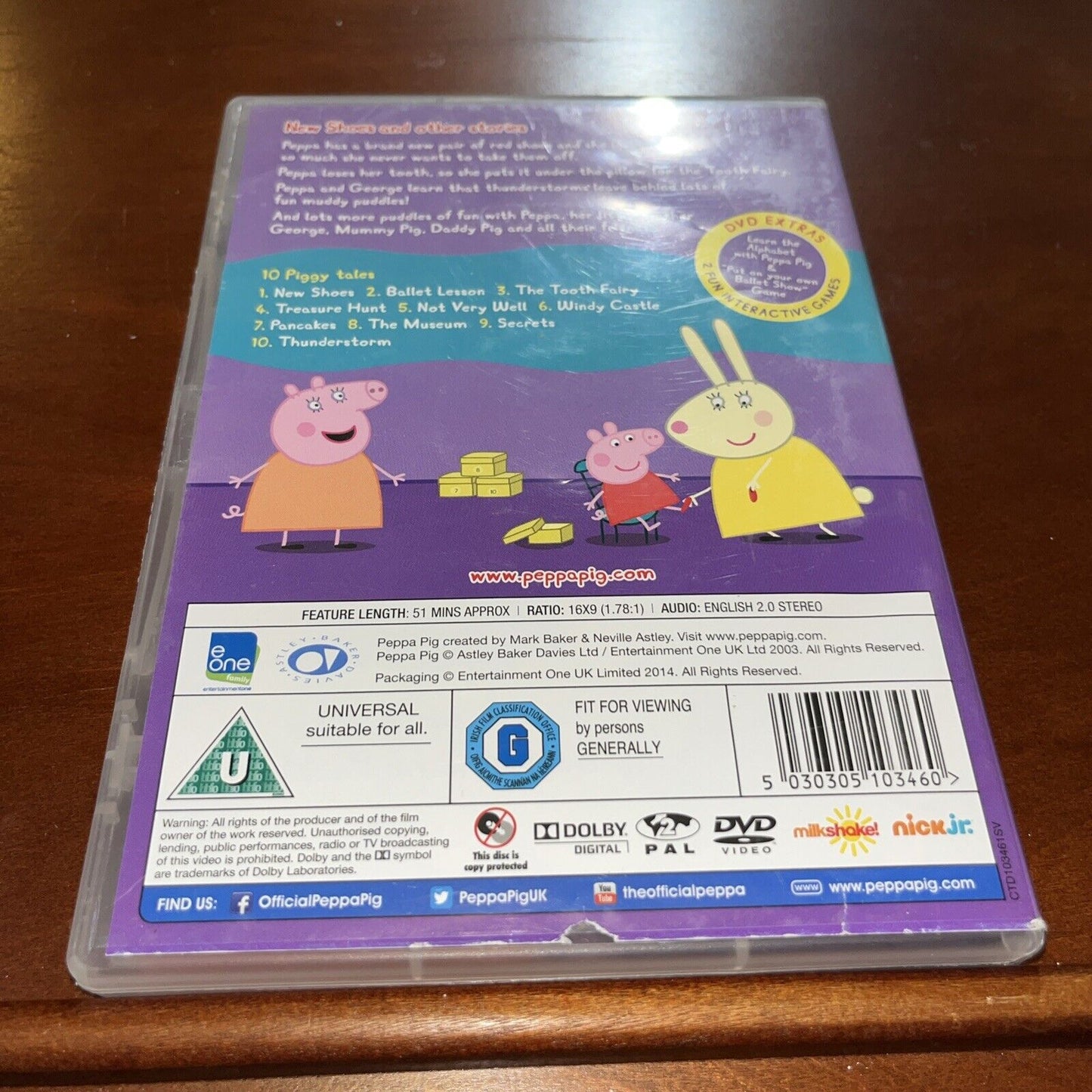 Peppa Pig: New Shoes and Other Stories [UK] DVD] By Phil Davies