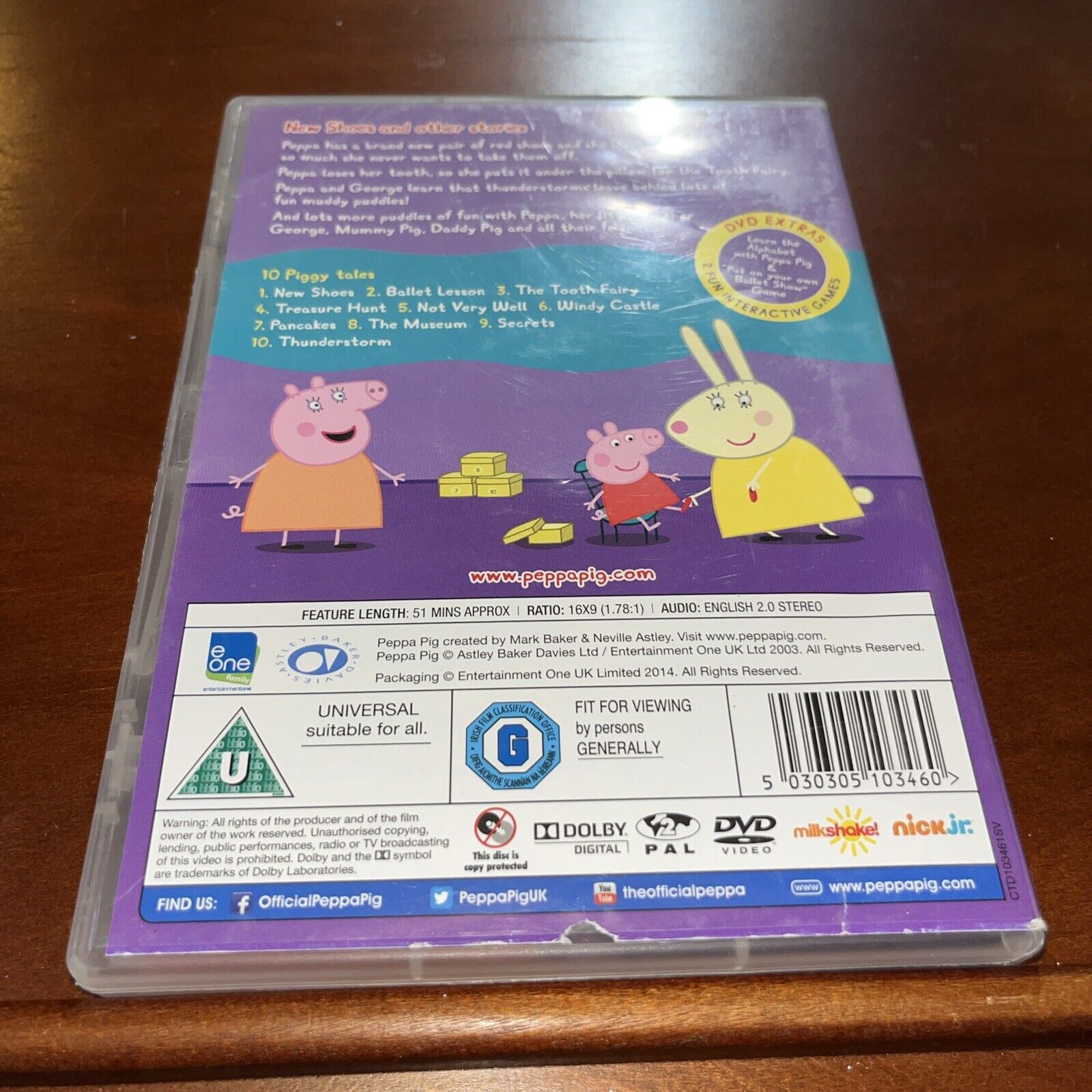 Peppa Pig: New Shoes and Other Stories [UK] DVD] By Phil Davies