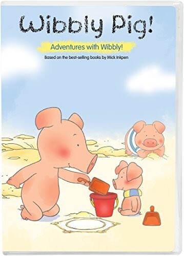 Wibbly Pig: Adventures with Wibbly (DVD) New Sealed