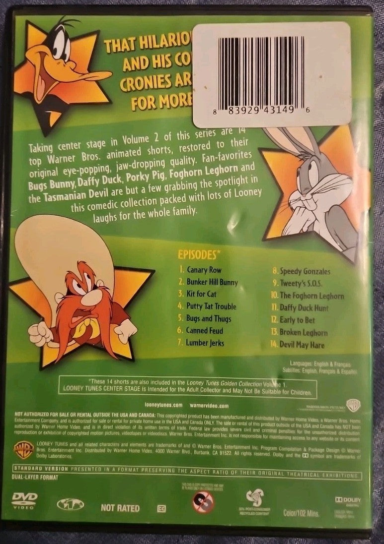Looney Tunes Center Stage 2 (DVD)