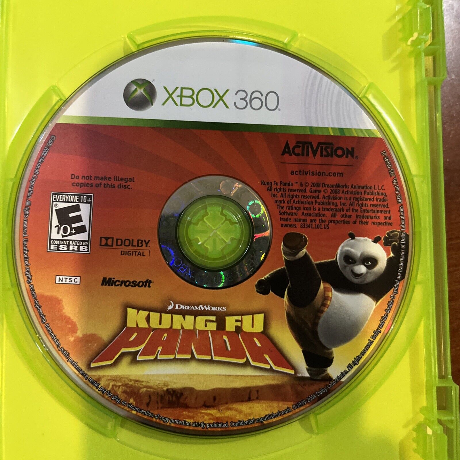 XBox 360 Lego Indiana Jones: The Original Adventures / Kung Fu Panda