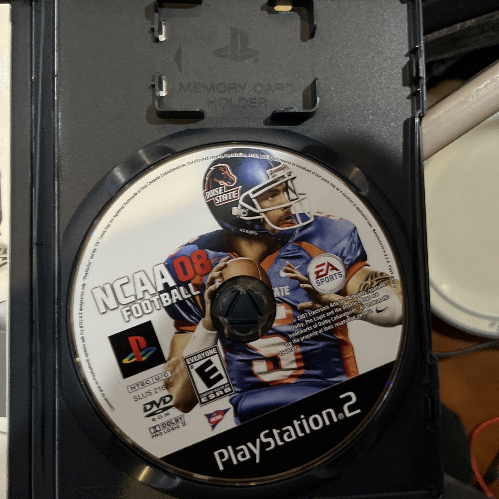 NCAA Football 2008 - PlayStation 2, PS2 Tested