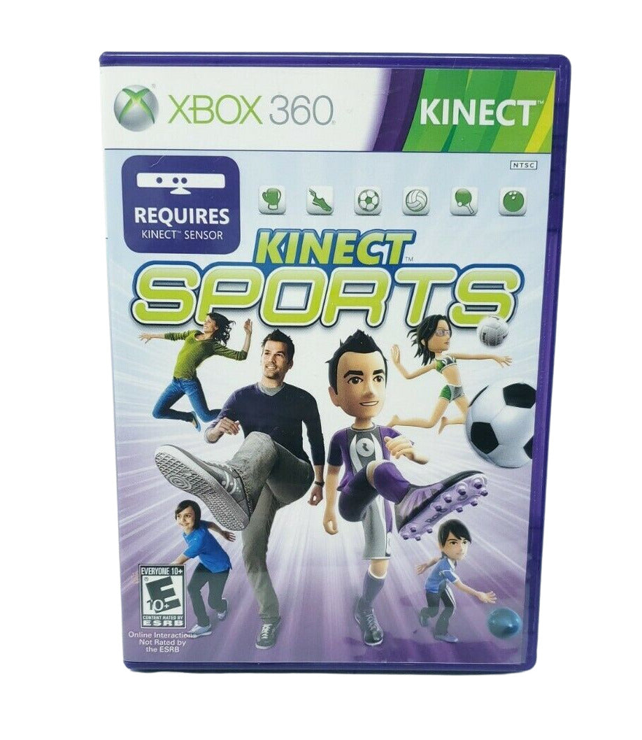 Kinect Sports (Xbox 360, 2010) Tested. No Scratches. New Case. Resealed