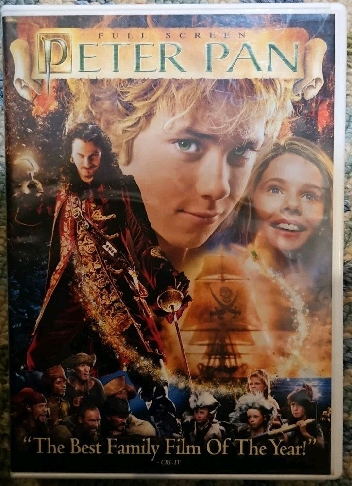 Peter Pan (DVD, 2004, Full Frame Edition) Sealed