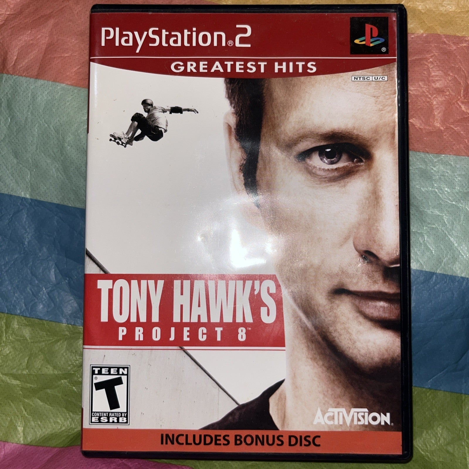 Tony Hawks Project 8 Greatest Hits (PS2) CIB w/ Manual. Tested. See Pics