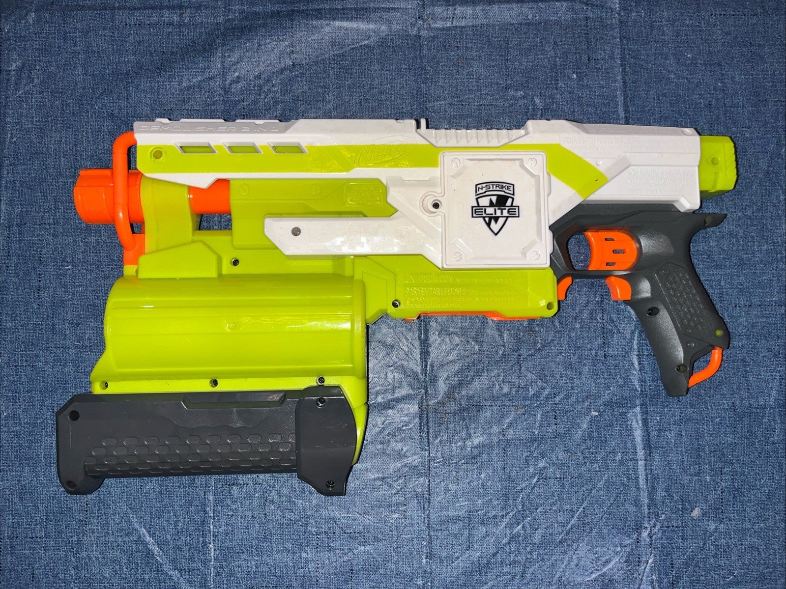 Nerf N-Strike Elite Modulus Demolisher 2in1: Scope w/Extra Mag +Holder, Stock