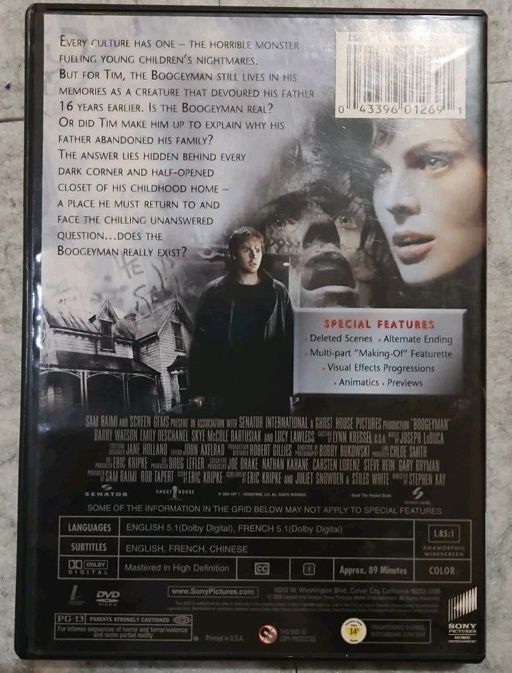 The Boogeyman (DVD, 2005, Special Edition)
