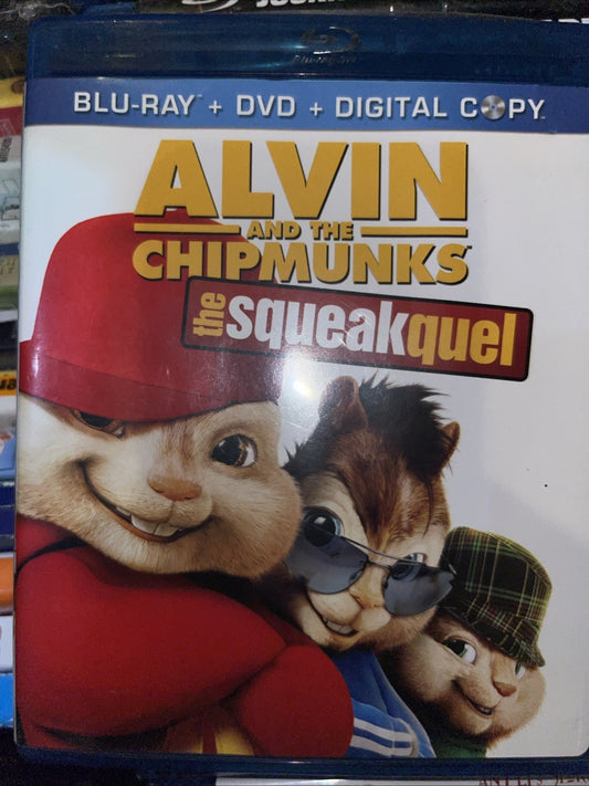 Alvin & the Chipmunks: the Squeakquel (Blu-ray) Sealed. No Digital Download