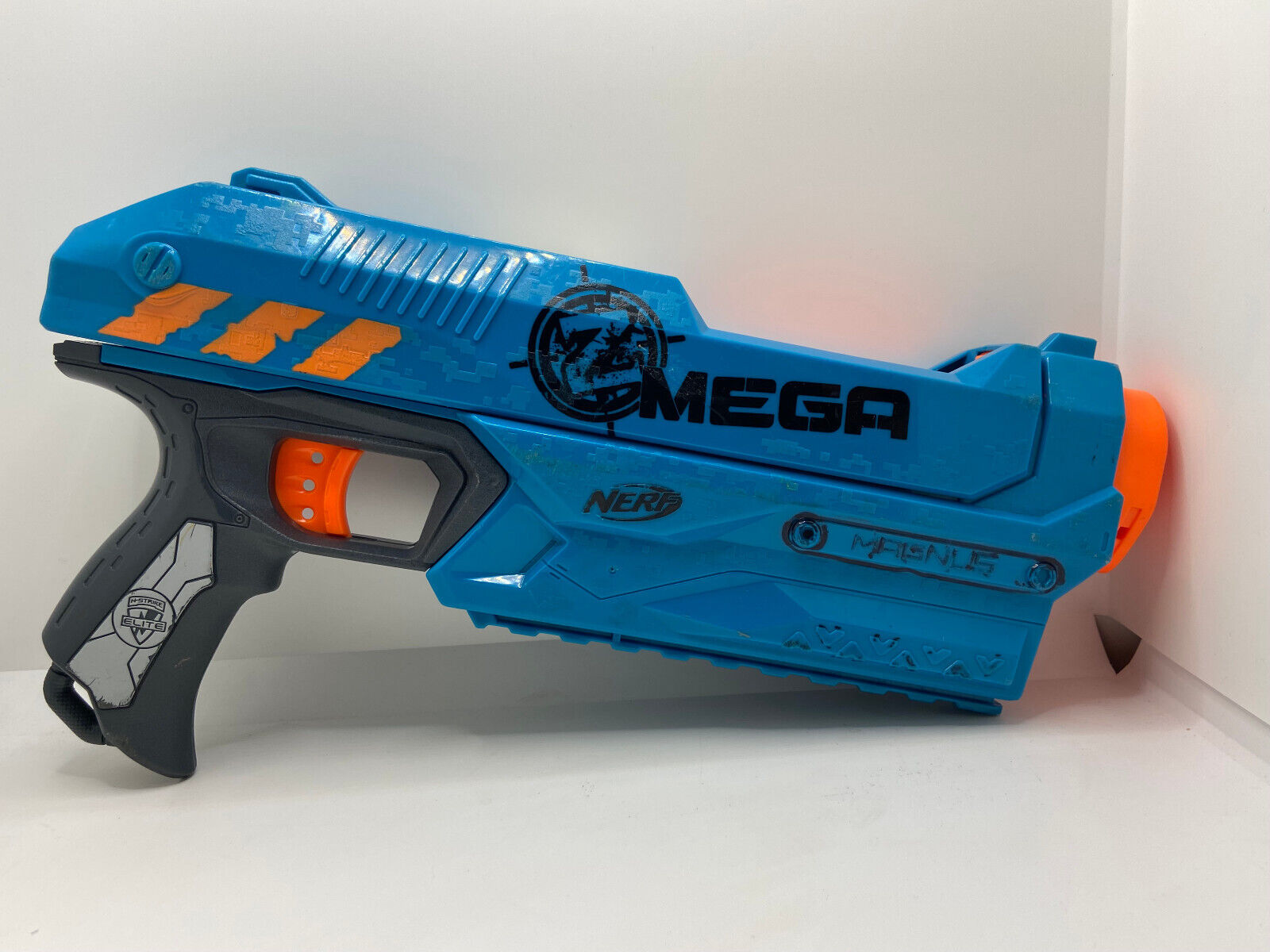 Nerf Mega Magnus Blaster N-Strike Elite. TESTED. WORKS