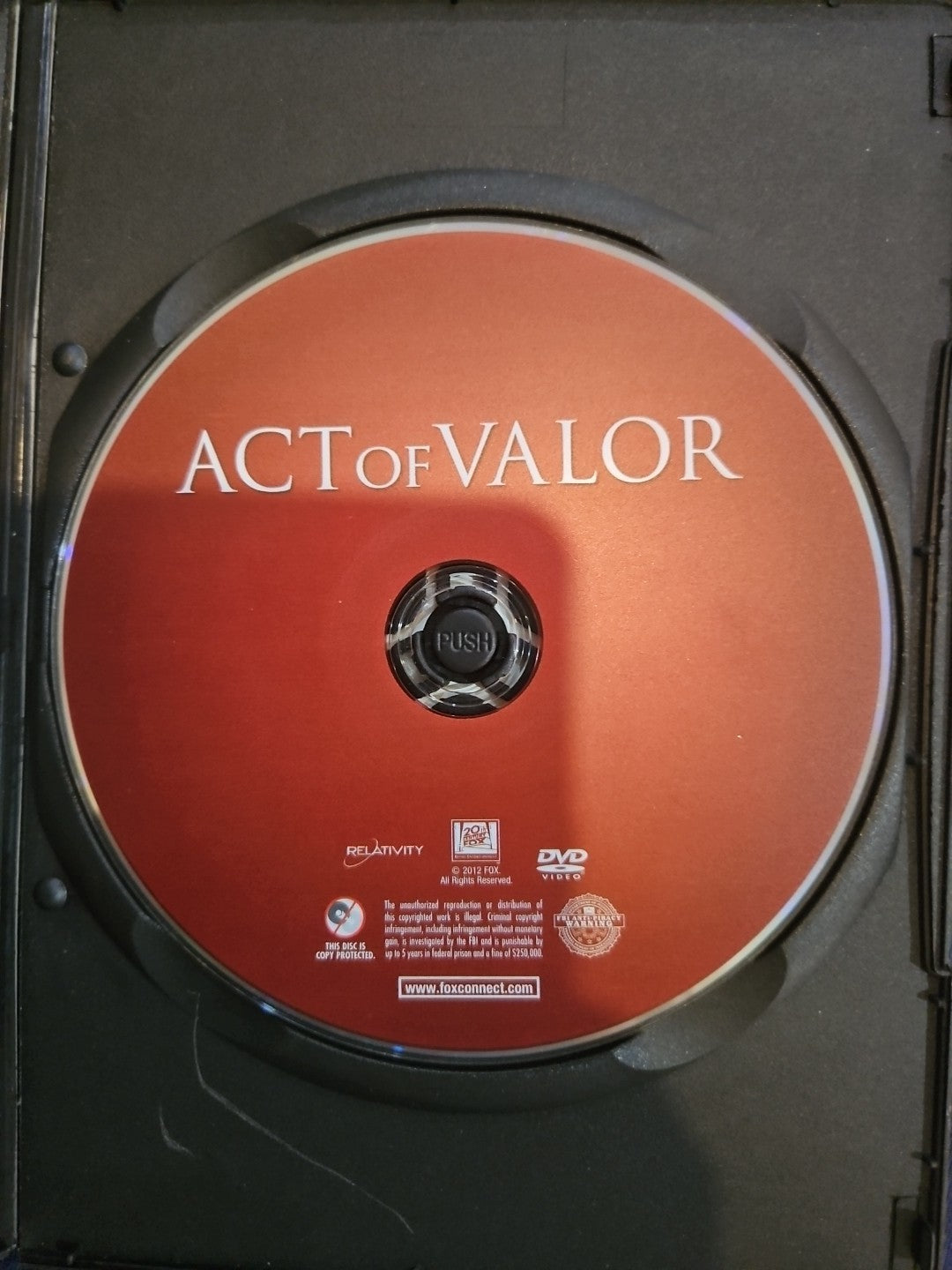 Act of Valor (DVD)  Slimcase. Artwork Cropped. Tested