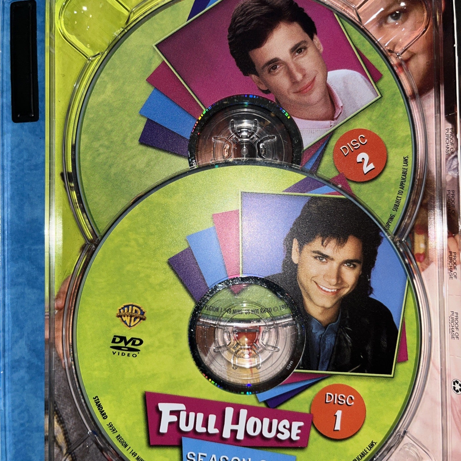 Full House - Season 1  (DVD, 4-Disc) Autographed By Candice Cameron Burke