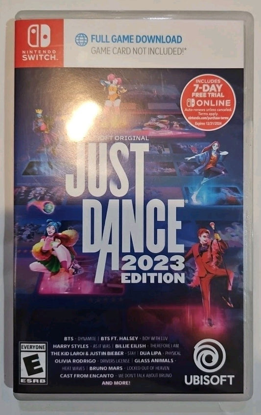 Just Dance 2023 Edition Nintendo Switch. Case Only. No Game