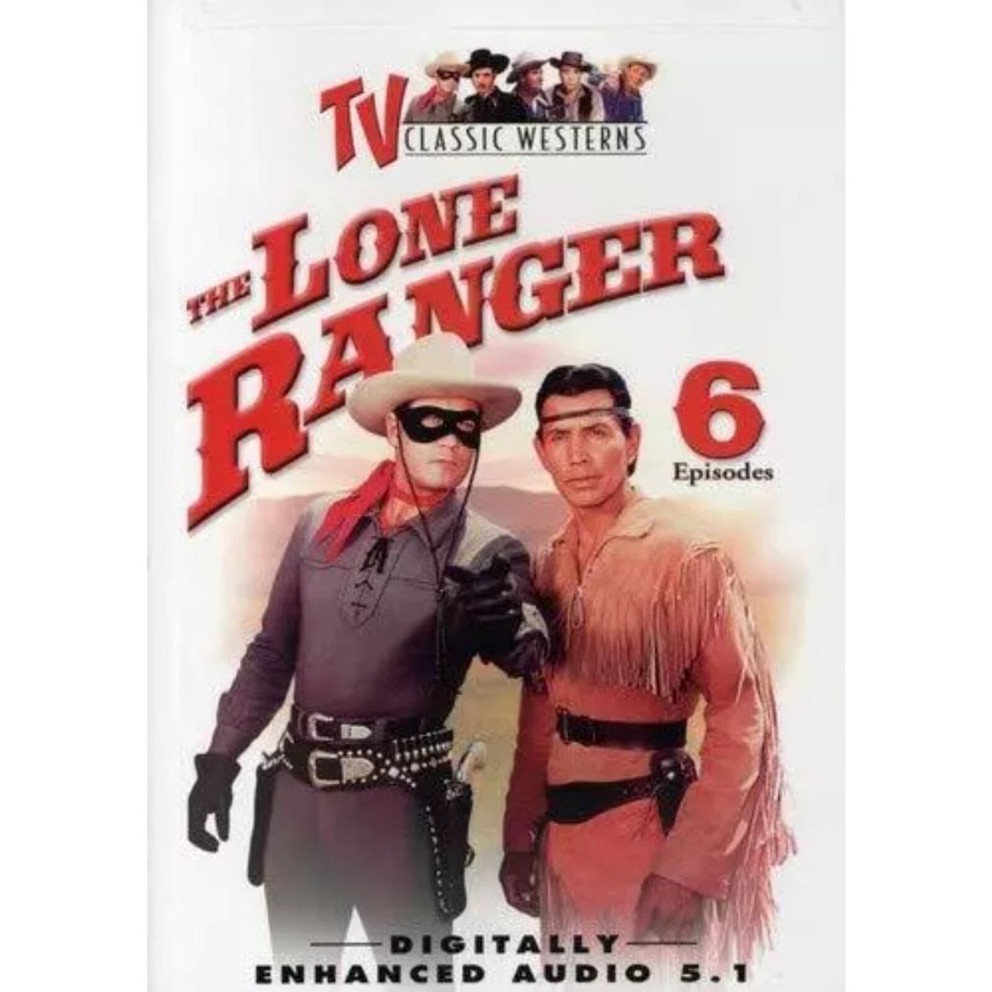The Lone Ranger 6 Episodes (DVD) Brand New Sealed