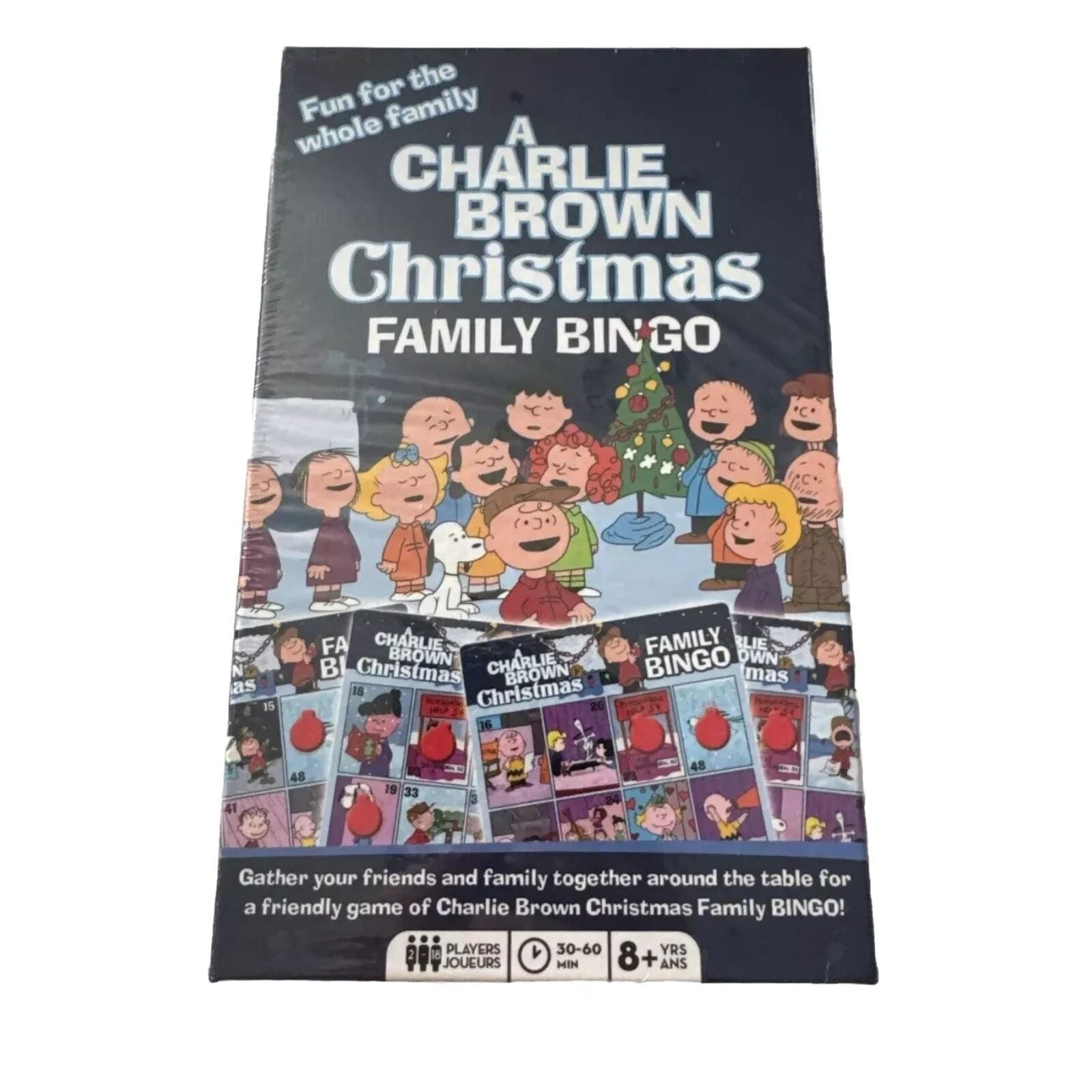 A Charlie Brown Christmas Family Bingo - Brand New Sealed