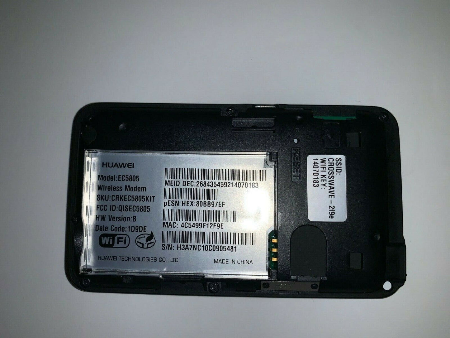 Huawei Crosswave Cricket EC5805 CDMA 3G High Speed 