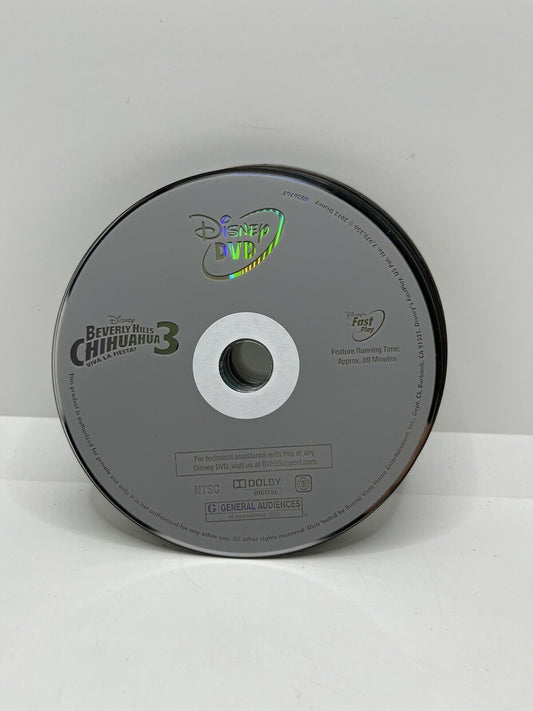 Beverly Hills Chihuahua 3: Viva La Fiesta (DVD, 2012) Disc Only