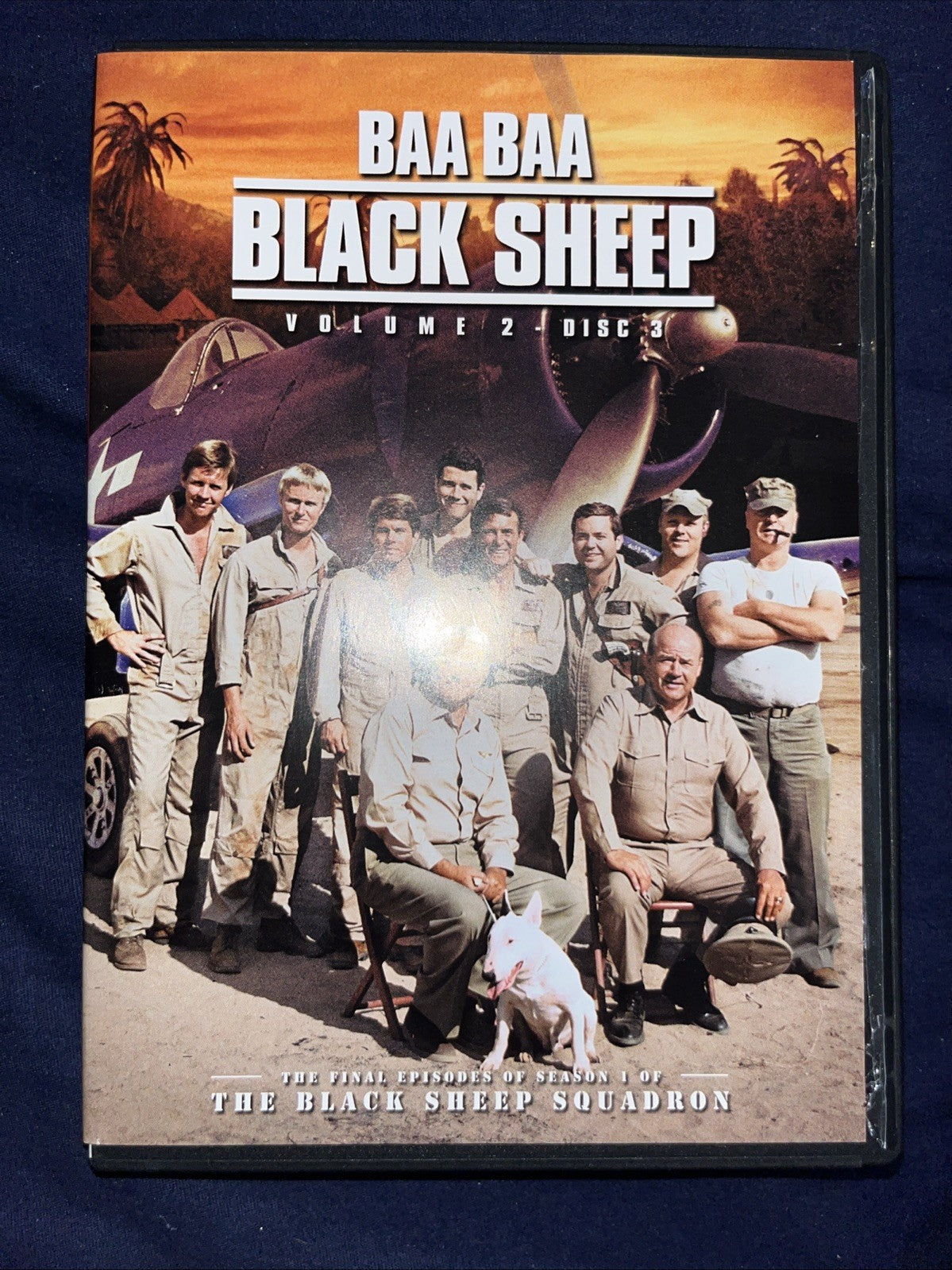 Baa Baa Black Sheep Squadron: Season 1 Volume 2 (DVD) Tested. Missing Insert