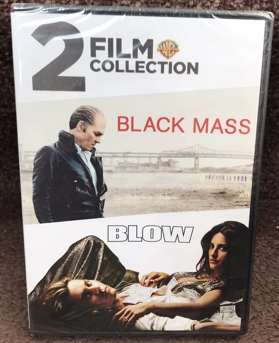 BLACK MASS BLOW New Sealed DVD 2 Film Collection Johnny Depp Whitey Bulger Movie