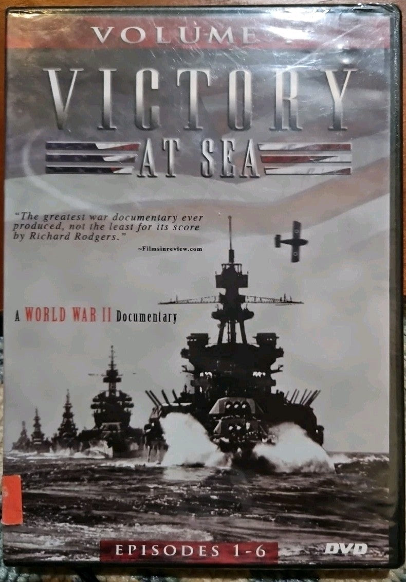 Victory At Sea: Volume 1 (DVD, 2005, Slimcase) NEW SEALED