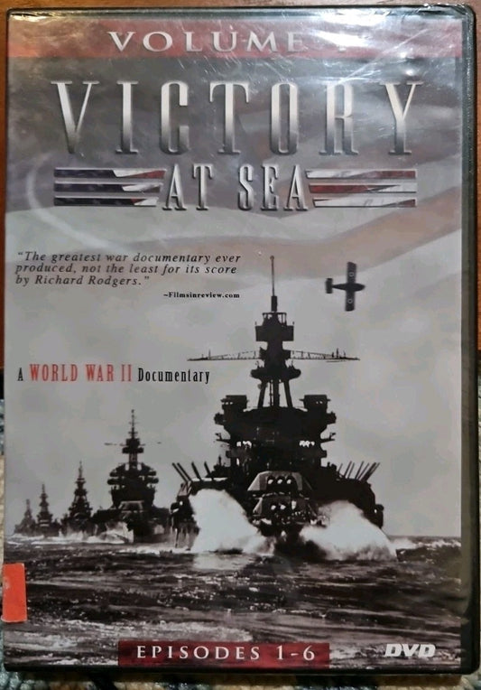 Victory At Sea: Volume 1 (DVD, 2005, Slimcase) NEW SEALED