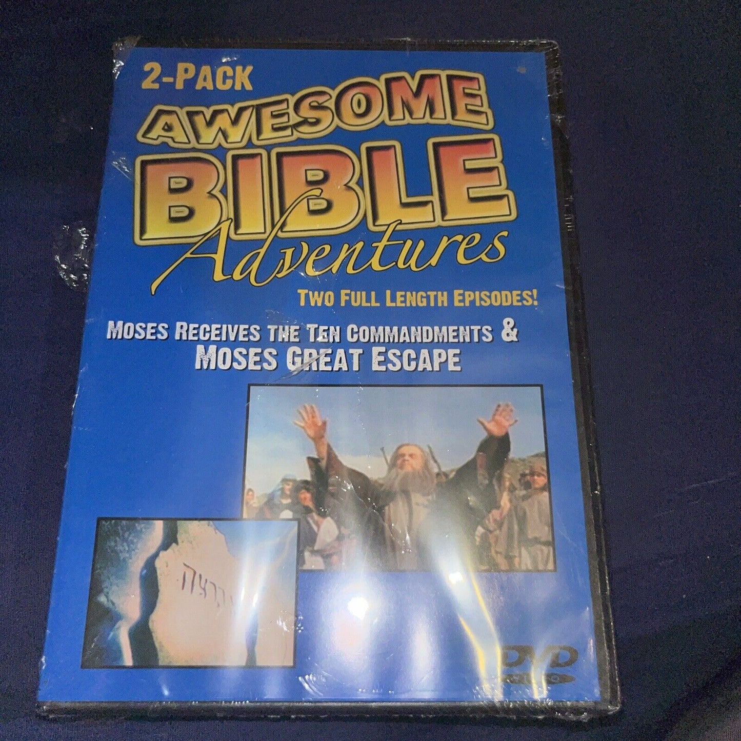 Awesome Bible Adventures: Moses Receives the Ten Commandments & Mose  DVD