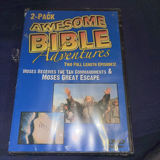Awesome Bible Adventures: Moses Receives the Ten Commandments & Mose  DVD