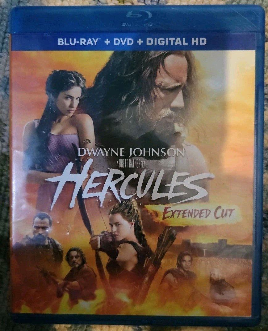 Hercules (Blu-ray, 2014) New. No Digital Download