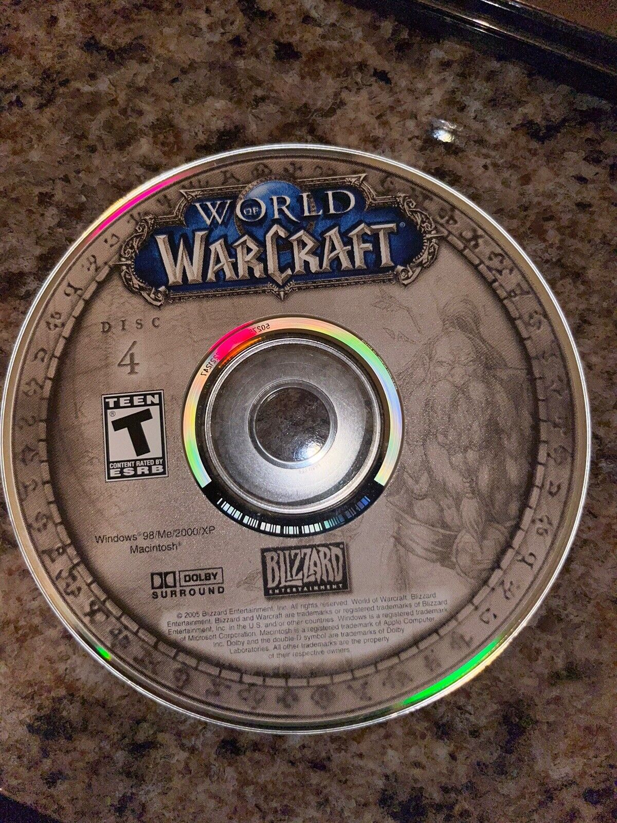 World of Warcraft for PC or Mac replacement discs (2,3,4&5)