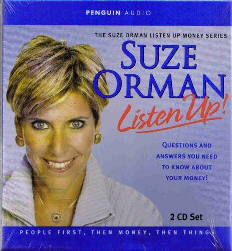 Listen Up! by Suze Orman (CD, 2 Disc Set, 2004) Brand New