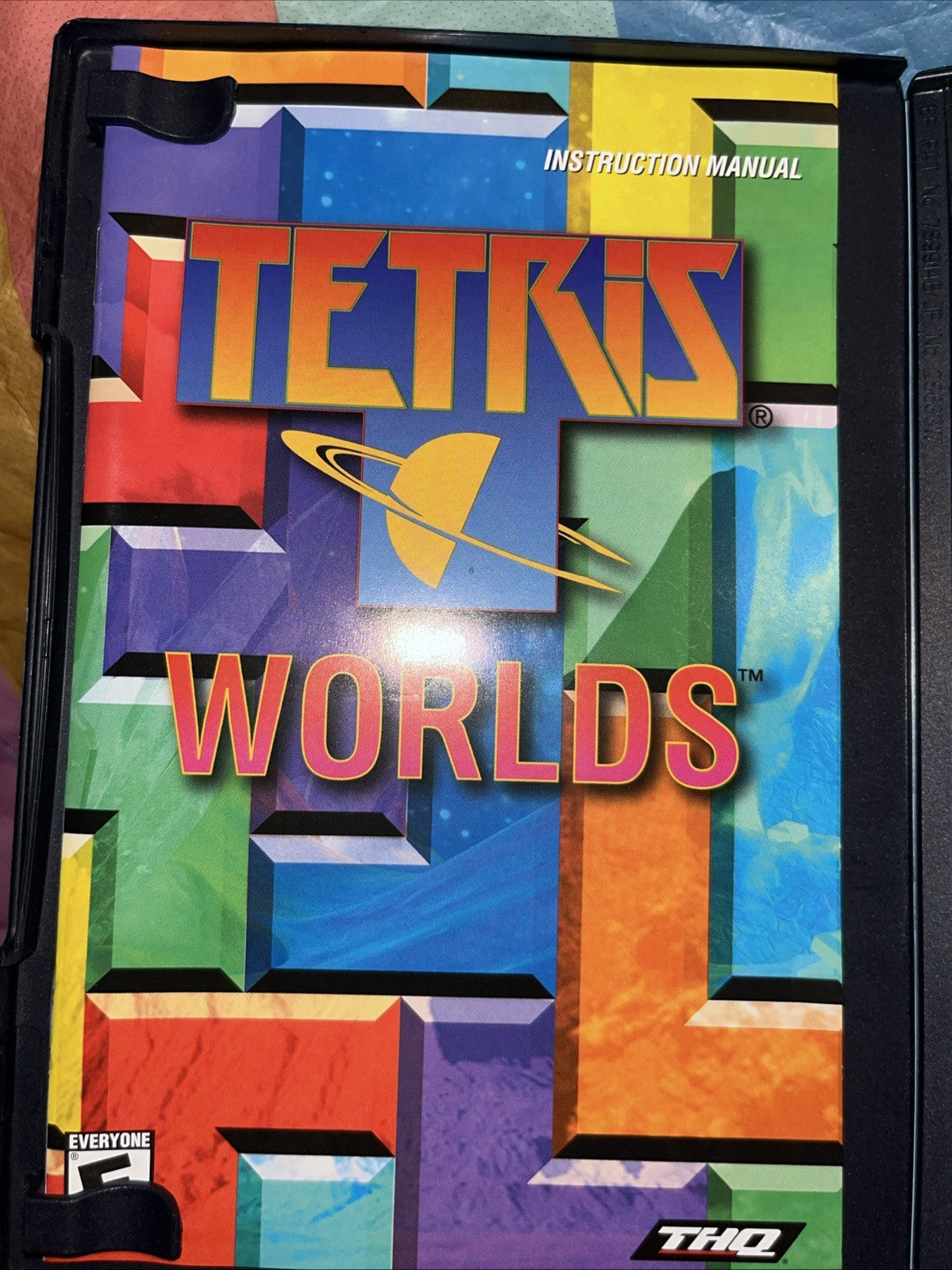 Tetris Worlds (Sony PlayStation 2, 2002) CIB W/Manual. Tested Original Case