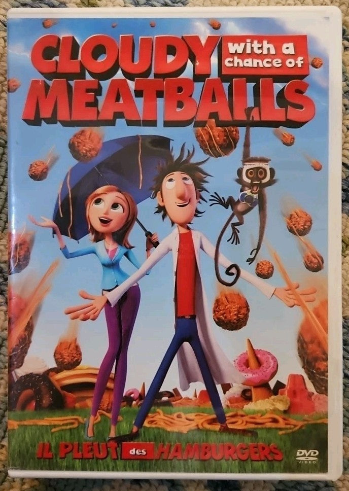 Cloudy With a Chance of Meatballs (DVD, 2010) New Sealed