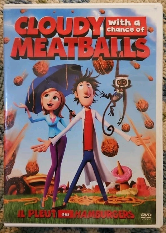 Cloudy With a Chance of Meatballs (DVD, 2010) New Sealed