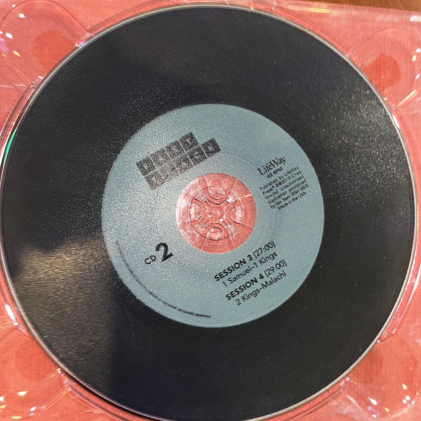 ADUOBOOK: Lifeway Fast Track: Genesis To Revelation- 4 CD Set- Chad Hovind   A17