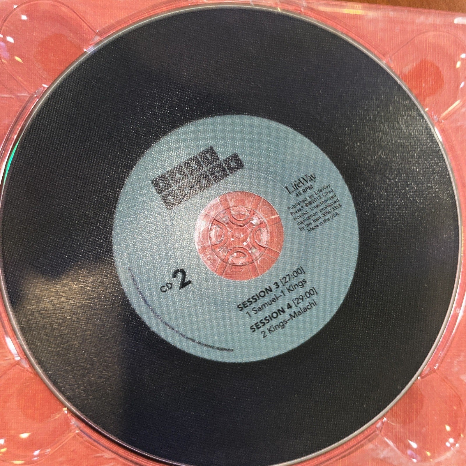 ADUOBOOK: Lifeway Fast Track: Genesis To Revelation- 4 CD Set- Chad Hovind   A17