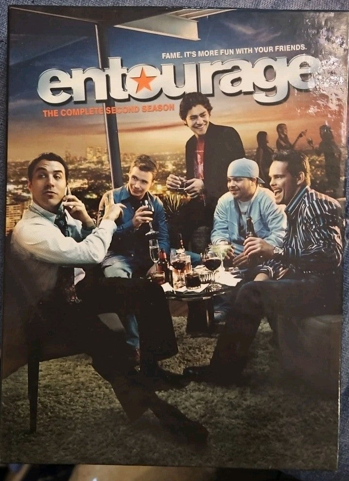 Entourage: the Complete Second Season (DVD, 2005) EMPTY BOX. NO DISCS