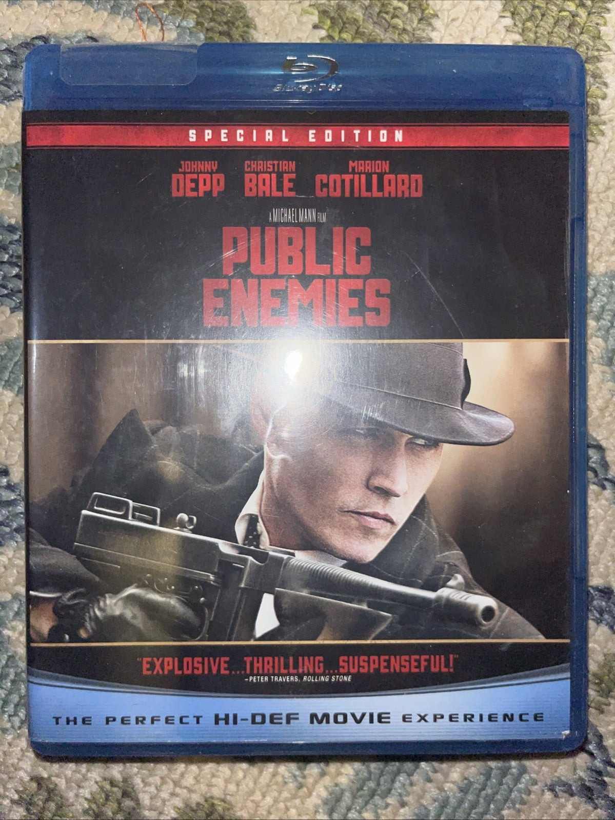 Public Enemies (Blu-ray, 2009) New. No Digital Download