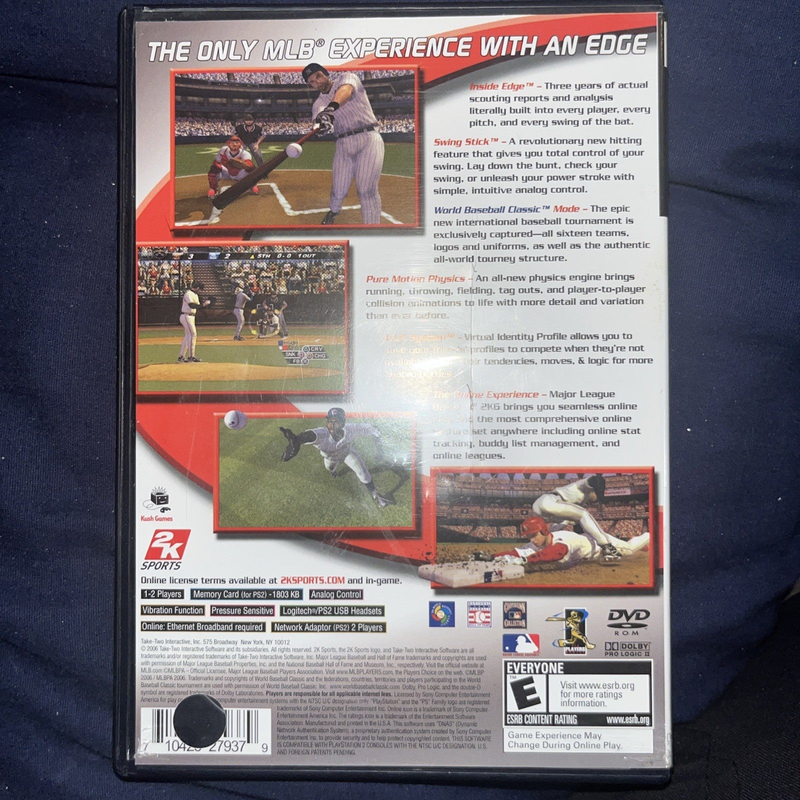 Major League Baseball 2K6 (Sony PlayStation 2, 2006)
