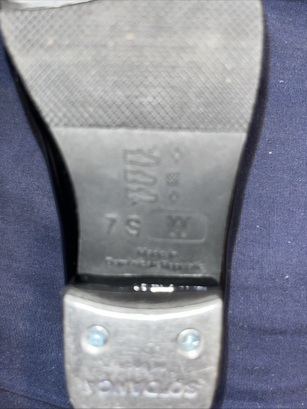 So Danca Kids Tap Shoes Black. Lightly Used  Size W 7 S