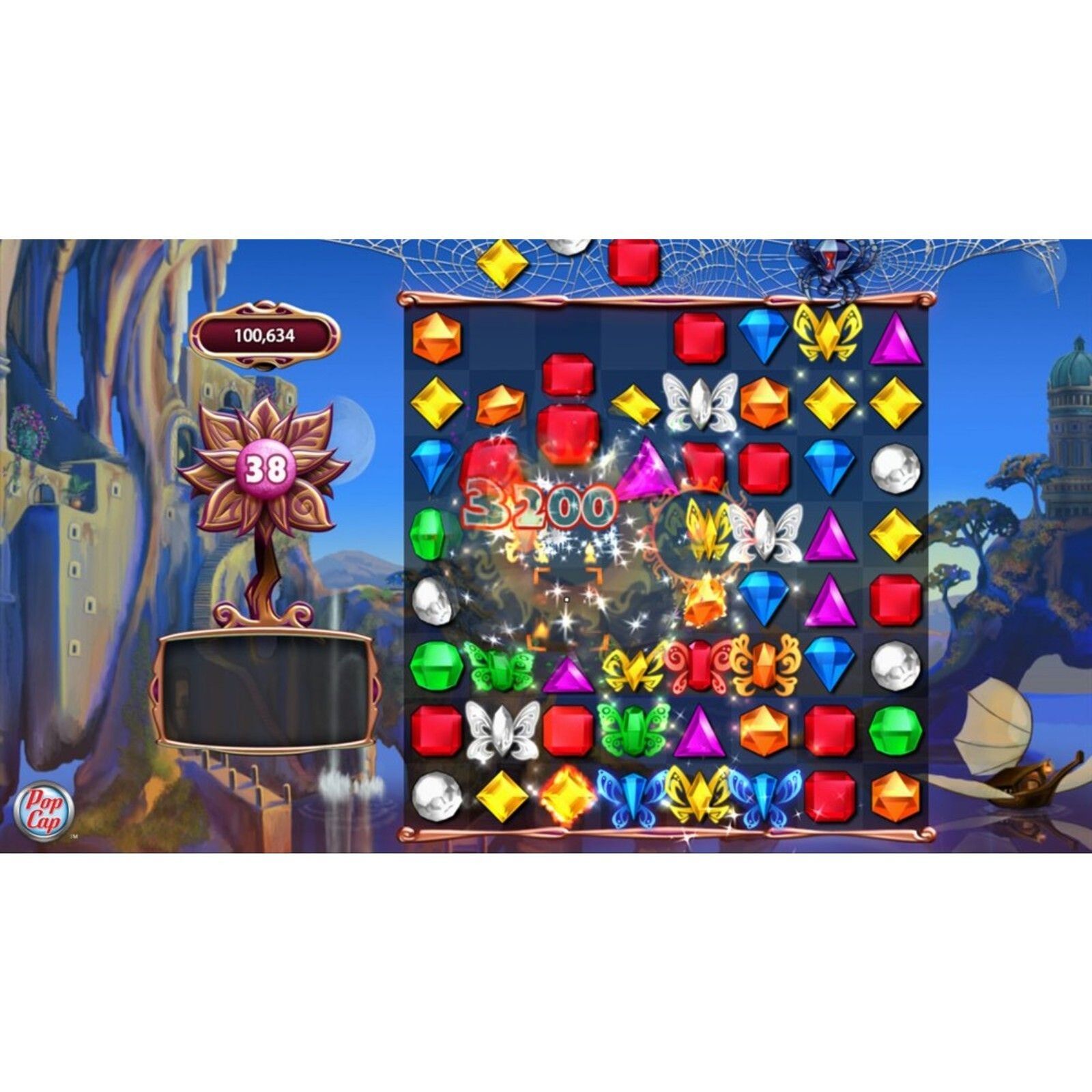 Bejeweled 3 (XBOX 360) TESTED. NOSCRATCHES. NEW CASE. RESEALED.