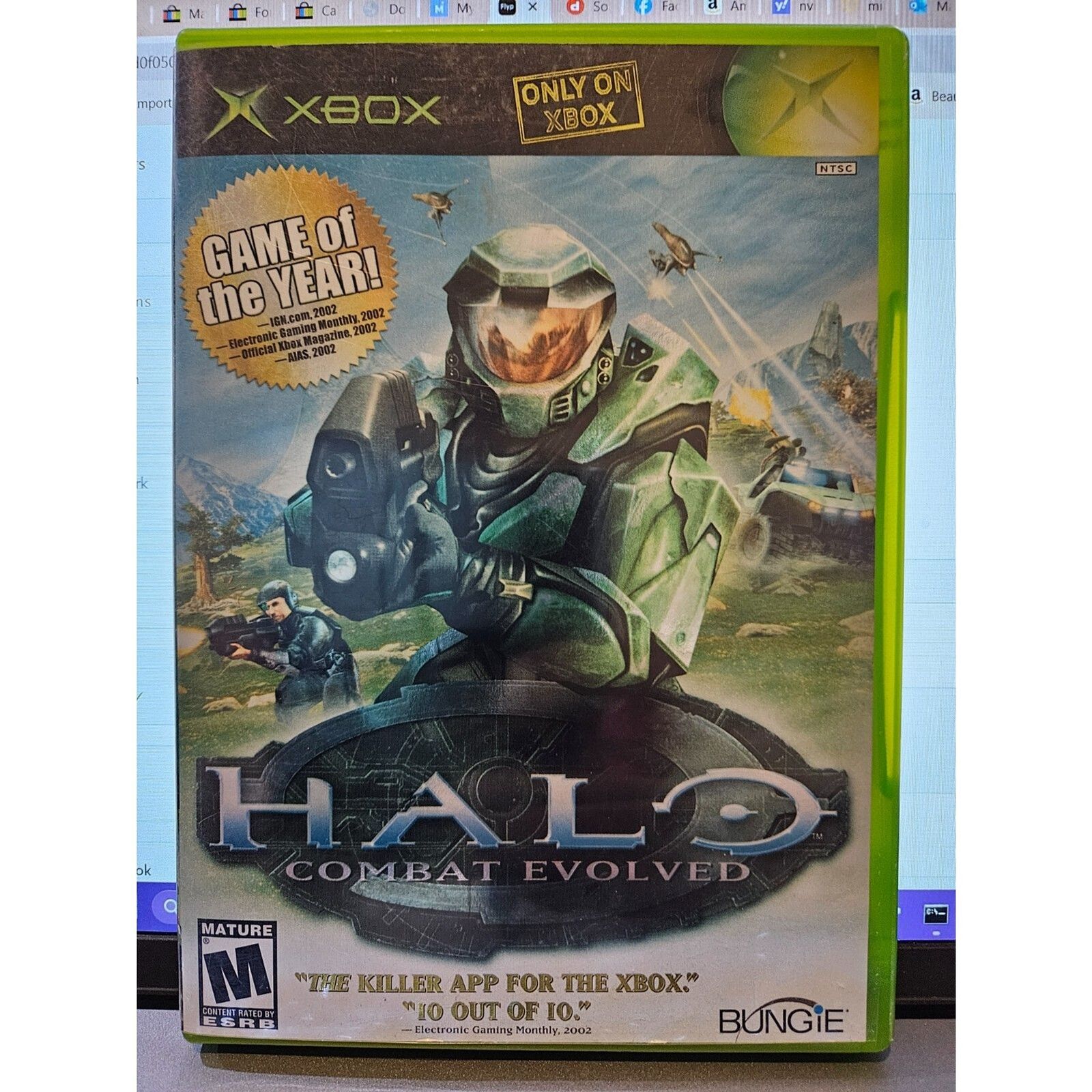 Halo - Game of the Year (Original XBOX) Tested. New Case.