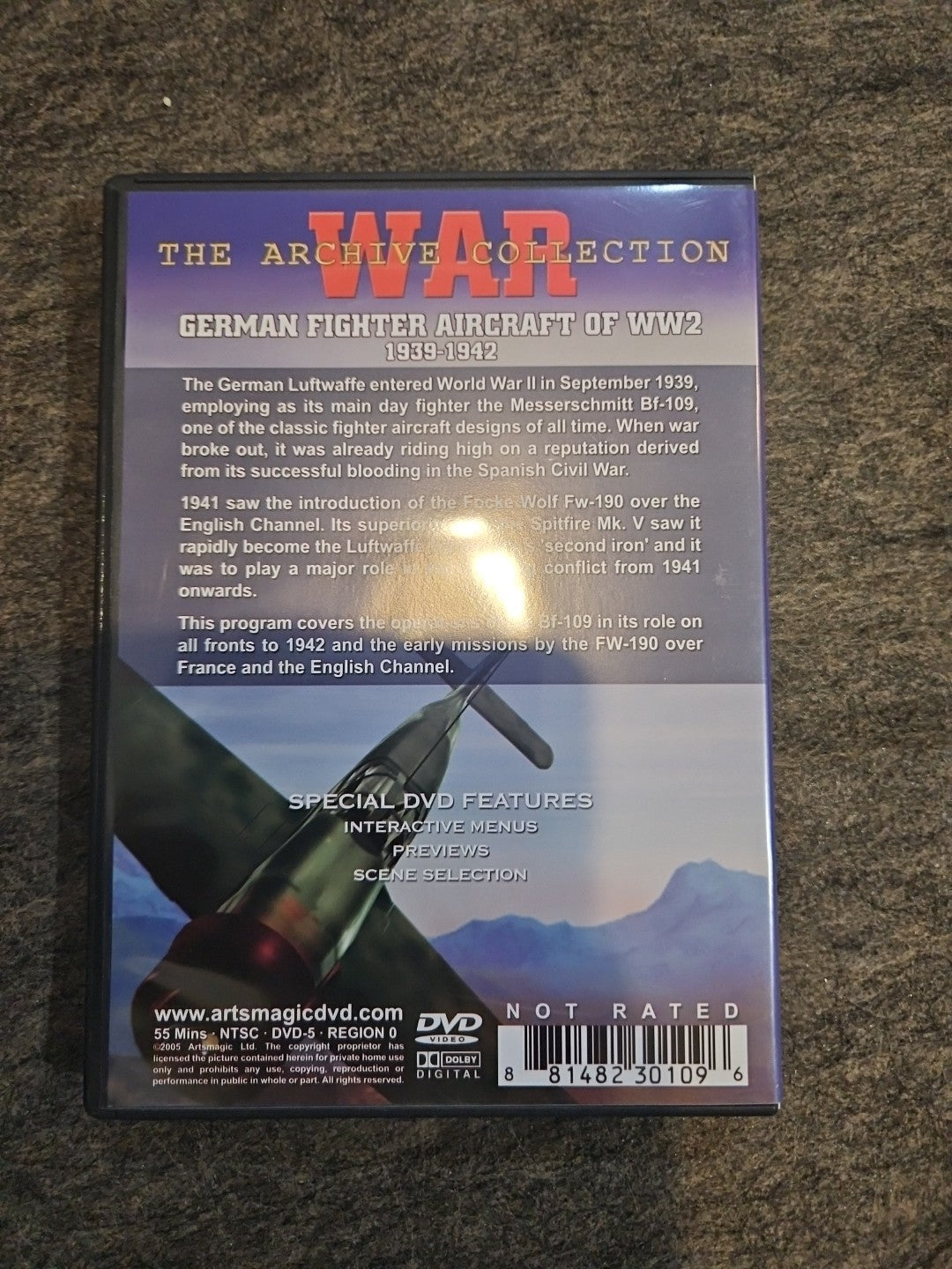 German Fighter Aircraft of Ww2 1939-1942 (DVD, 2005)
