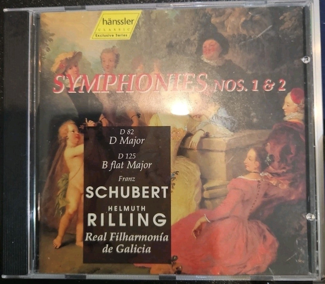 Symphonies Nos. 1 & 2 (CD) Helming Rilling- Schubert