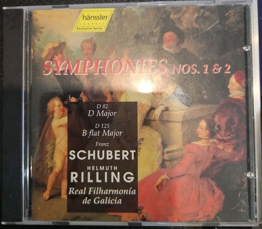 Symphonies Nos. 1 & 2 (CD) Helming Rilling- Schubert