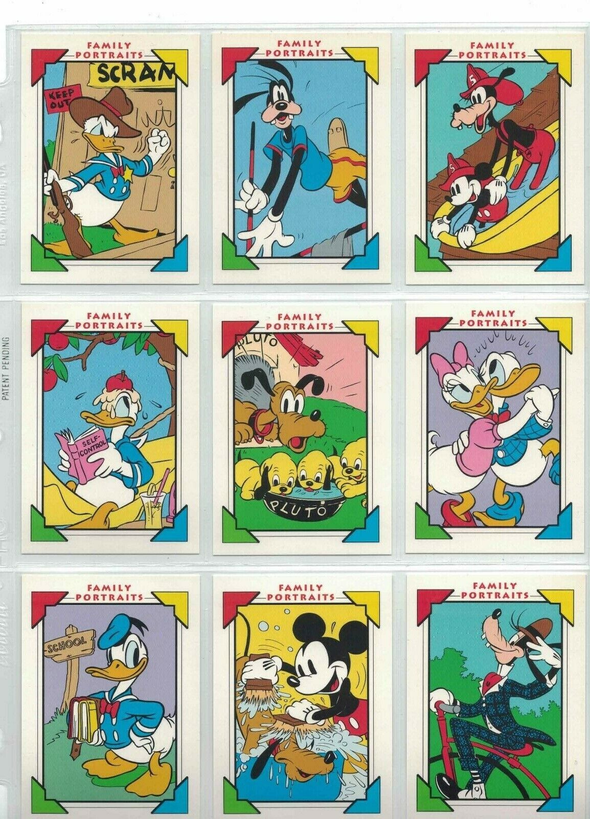 Disney Comics / Cards Drop Down