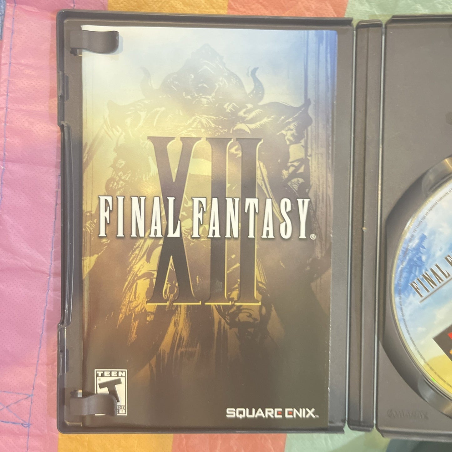 Final Fantasy XII (PS2) Tested. Manual + Reg Card. Original Case