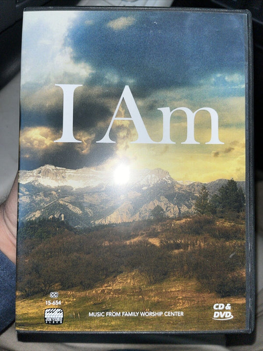 I Am - DVD and CD Jimmy Swaggart Family Worship Center Factory Sealed 