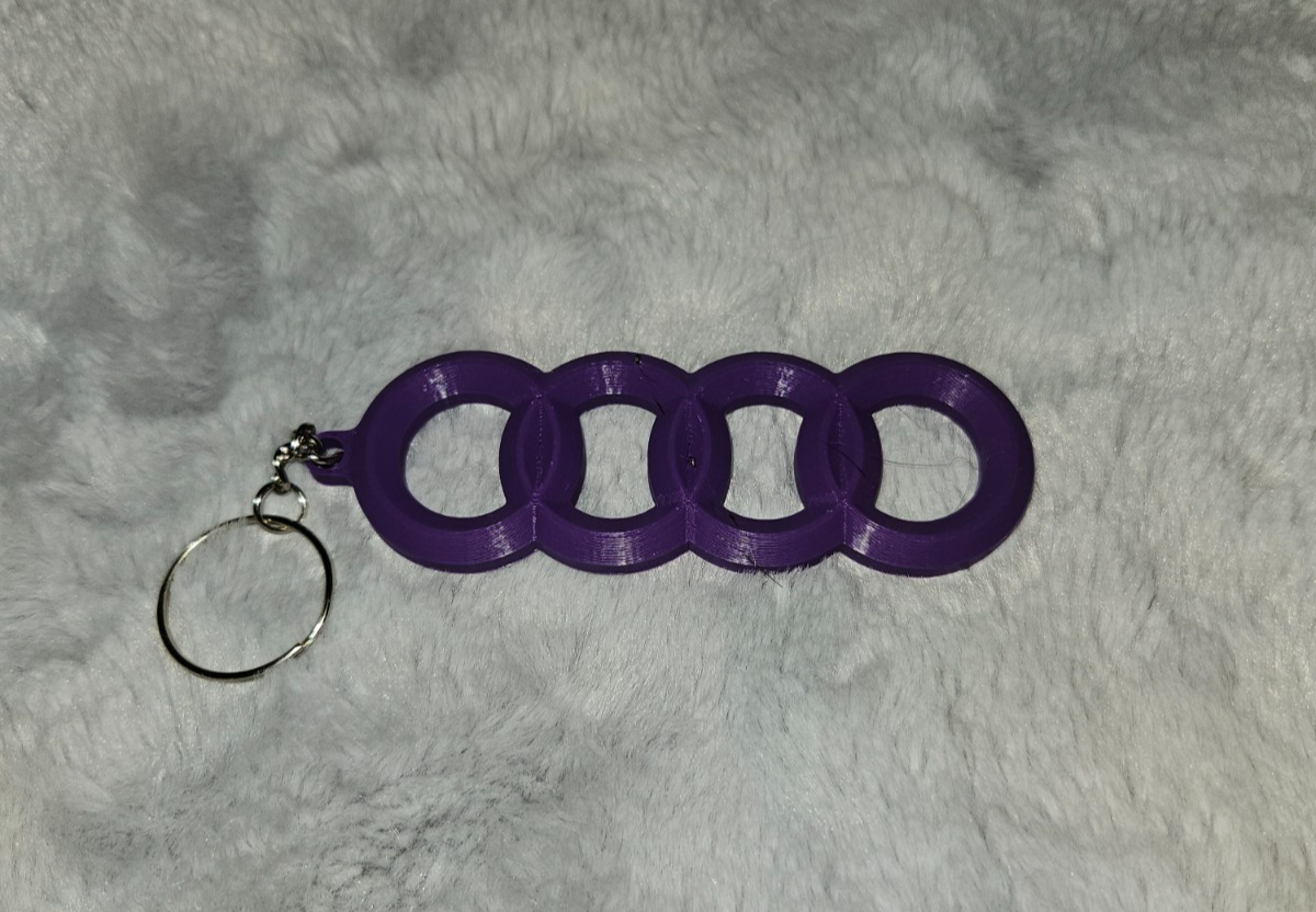 Audi Inspired 3D Printed Key Chains - Choose