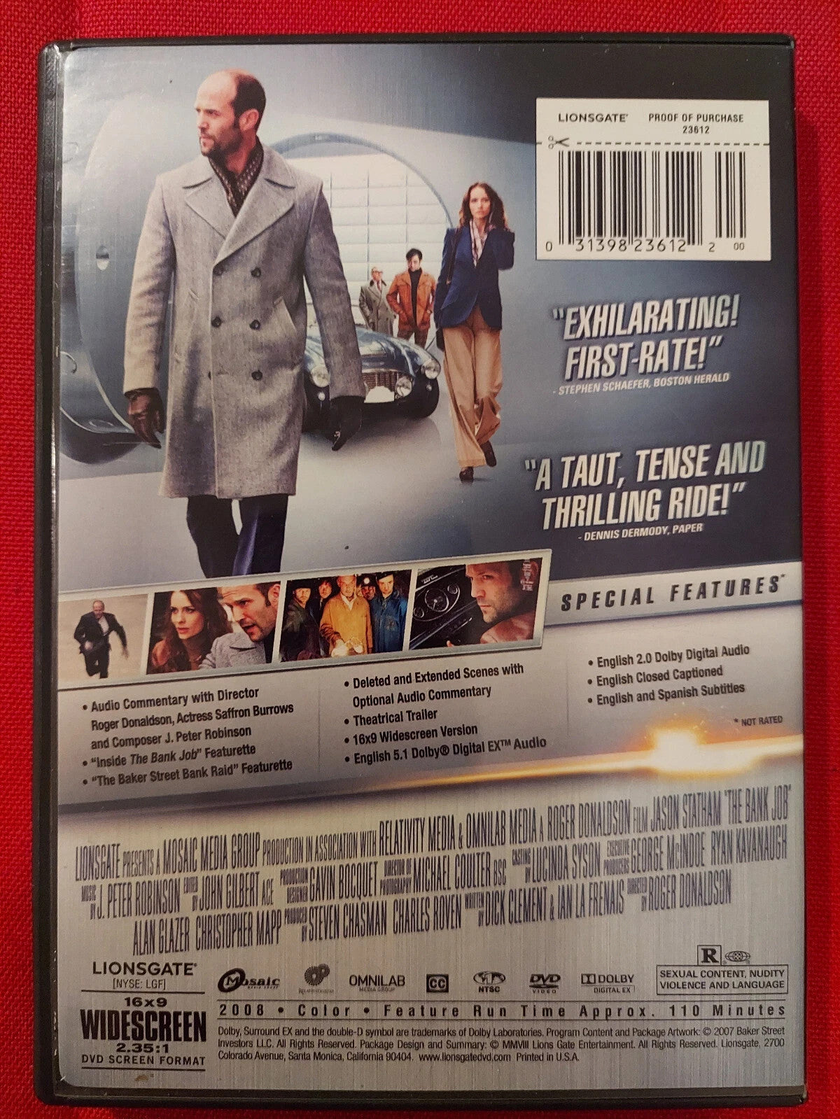 The Bank Job - DVD - 2008 - Special Edition (DVD)