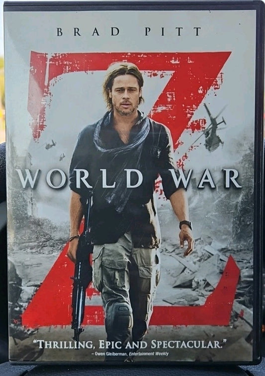 World War Z (DVD, 2013)  Brand New